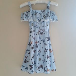 Paper Doll Butterfly Dress *Embroidered Accents*